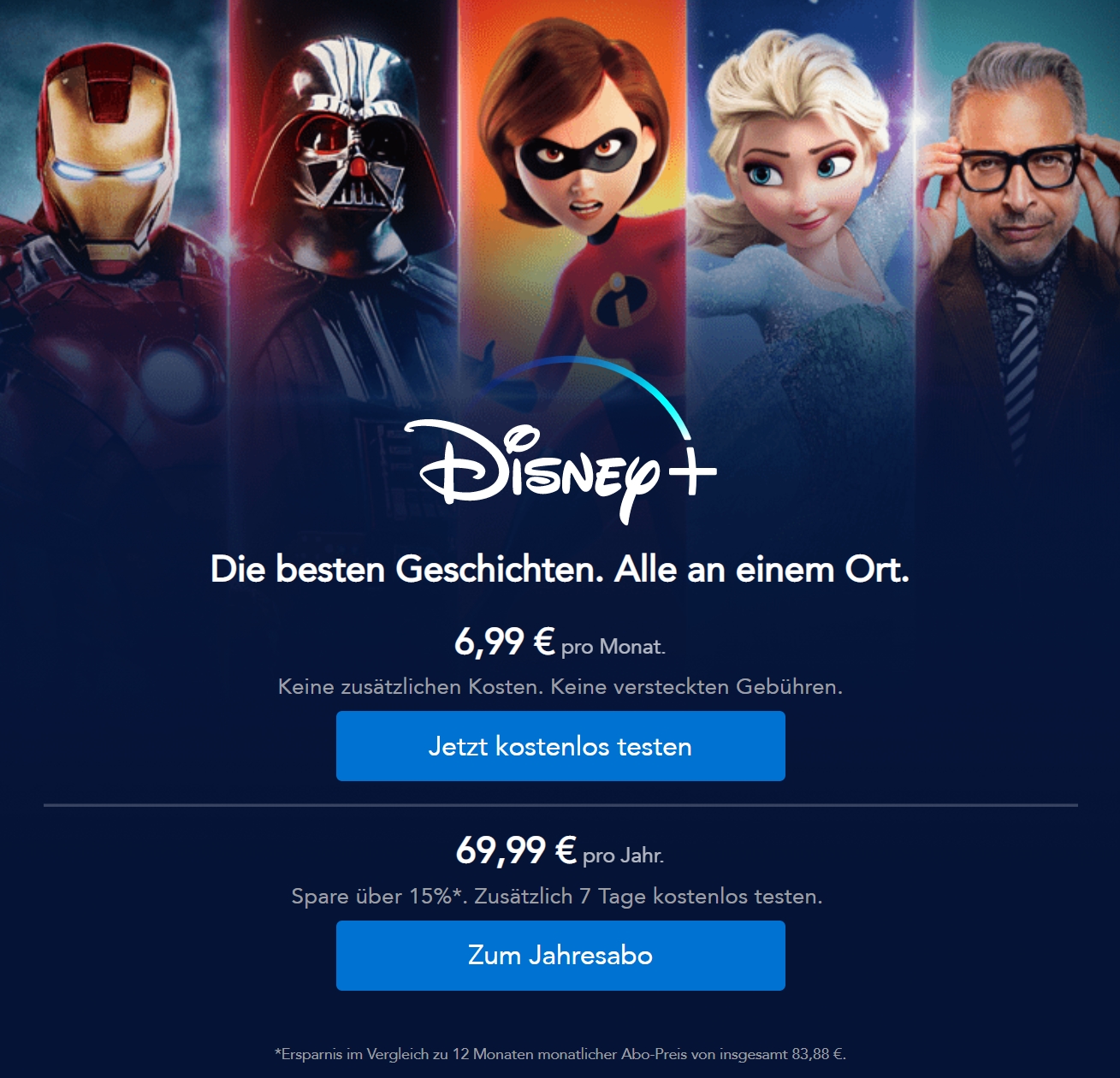 Disney+ Angebot: 7 Tage kostenlos, dann nur 5,83€/Monat! ⋆ TV