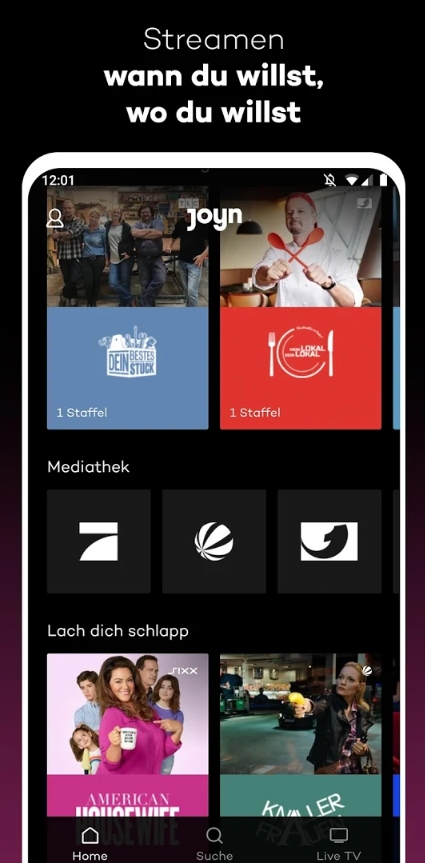 Joyn - Streaming & Live-TV - JETZT SOFORT Joyn kostenlos starten